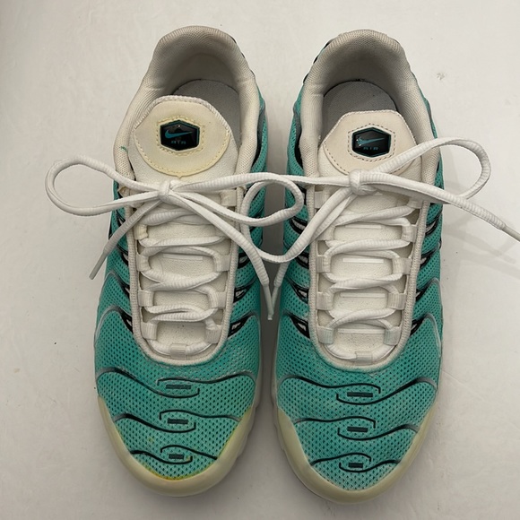 NIKE AIR MAX PLUS RUNNING SNEAKERS MENS-BOYS SIZE 7Y - Picture 2 of 16